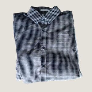 Express Men’s Extra Slim Fit Checkered Button Down
